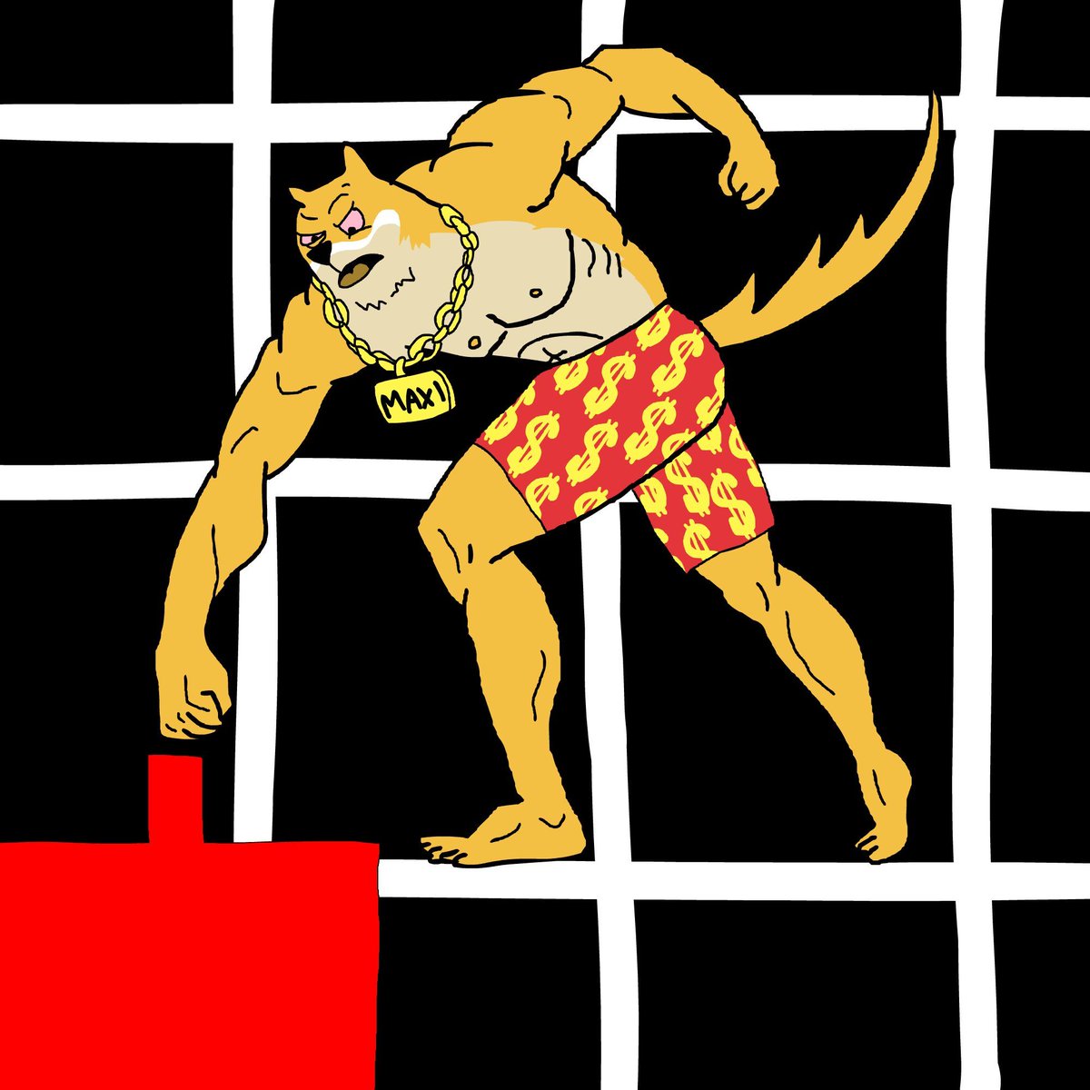 MaxiDoge_'s tweet photo. Red candles need a beat down. https://t.co/qiWrkdIHqI
