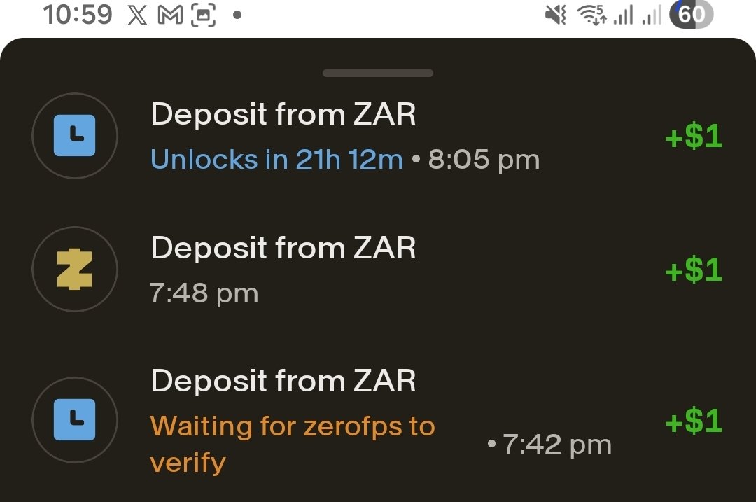 riyadrafi50's tweet photo. ZAR Wallet is giving $1 bonuses again!

If you haven't unlocked the Wallet option yet, now is a great time to get started.

📲 App: https://t.co/FXl2gOeRgH
🎟️ Code: riyadscreation

🎥 Video Guides:
🔹 Part 1: https://t.co/bjZz3dKtDi
🔹 Part 2: https://t.co/8V6TAsHWhB

✅ How to unlock the Wallet option
✅ Claim the $1 bonus
✅ Bank withdrawal tutorial

Need $0.01 to activate your wallet or complete the process? Comment below or send me a message on Telegram, and I'll try to help.

@zardotapp
#ZARWallet #ZAR #Crypto #Airdrop #Web3 #Bonus #BankWithdraw #CryptoRewards #RiyadsCreation