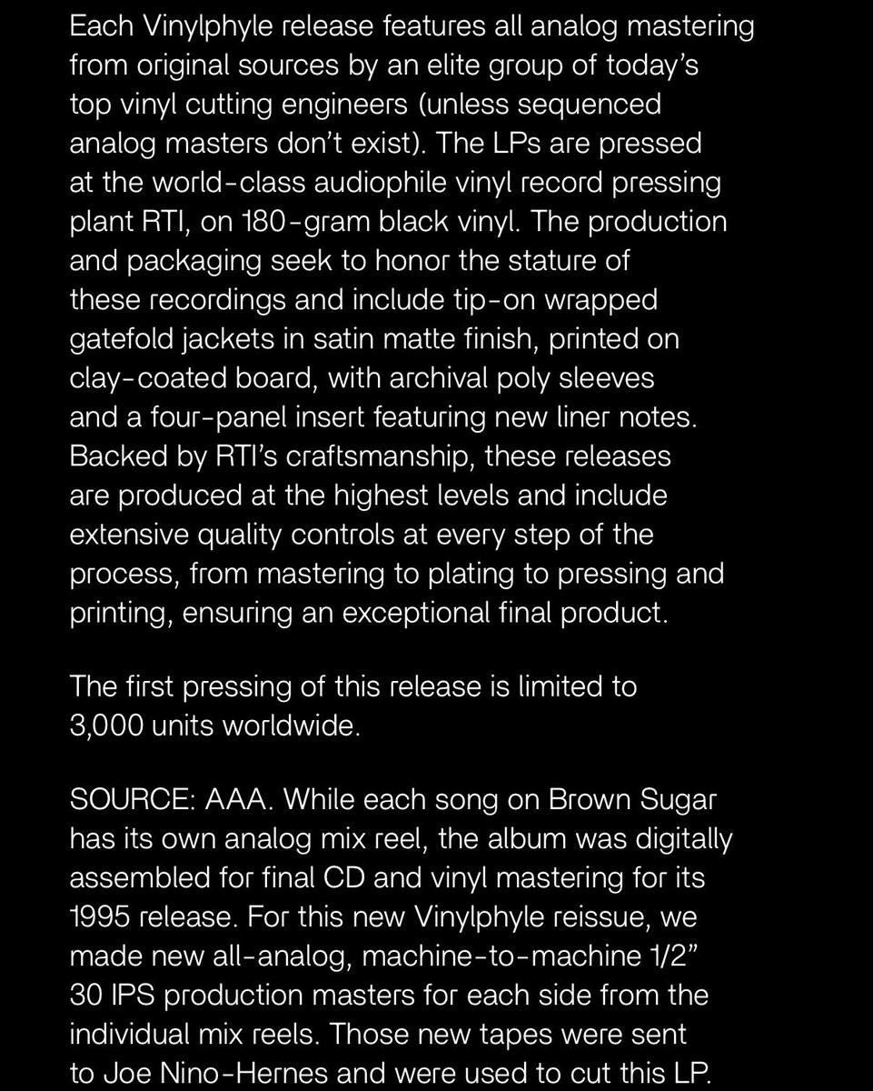 99Vinyl's tweet photo. 🚨 Vinyl Release

D'Angelo - Brown Sugar 

Vinylphyle Edition 

https://t.co/jTb6ZMnX4D https://t.co/zT4UuT18mH