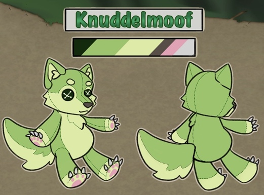 Mooswolf's tweet photo. @Sharkunana What could possibly be cuter than a plush wolf? :3 https://t.co/NC665dhbDt