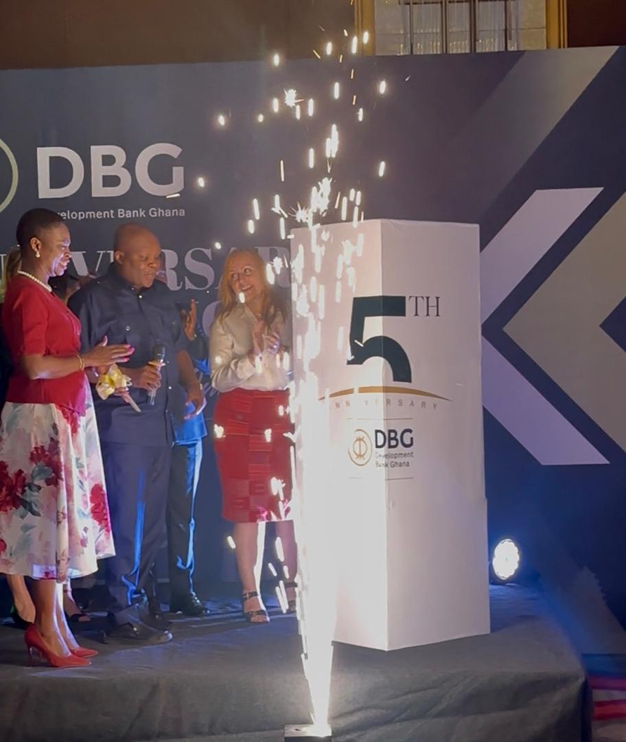 devbankghana's tweet photo. Five years of impact. Countless possibilities ahead.

Our 5th anniversary celebrations are officially underway following yesterday’s media launch.

Together, we’re celebrating a journey of growth and a future of even greater transformation.

#DBGat5 #DevelopmentBankGhana https://t.co/jHKVfkyf3e