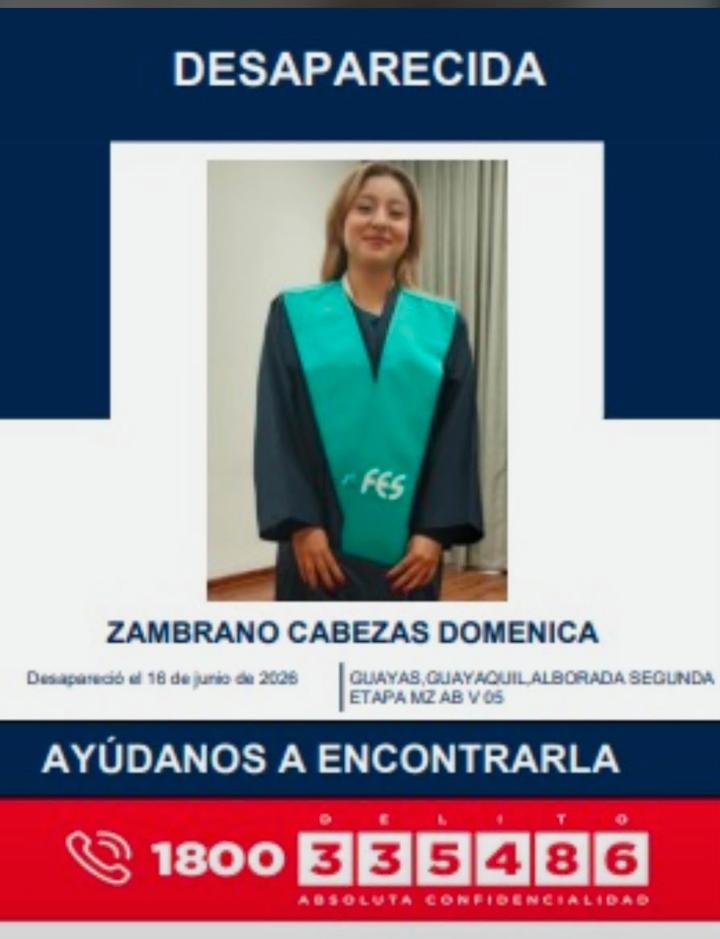 EmergenciasEc's tweet photo. #DesaparecidosEcuador
Ayuden a compartir por favor, gracias https://t.co/7lkeUVeHG3