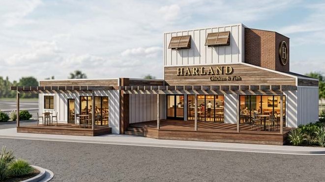 McClungPR's tweet photo. 🚨HARLAND, a chicken &amp; fish tavern from restaurateur Erik Forsberg inspired by MN lake traditions, is slated to open this summer in Victoria. 🍗🐟

HARLAND will feature fried chicken, seasonal fish, Shore Lunch specials &amp; a welcoming tavern atmosphere. 🔗https://t.co/cByKELbsQA https://t.co/h8z4yHluJb