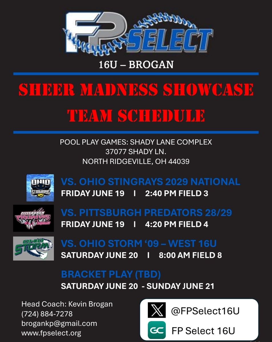 FPSelect16u's tweet photo. @AustinCSA_ @CSA_Athletes @KJThomp15 @PressleyShea @RachBaker2028 @BallReagan68928 @RileyG_2028 @melody_ElAmin @AGsoftball https://t.co/1sU1Iz2f93