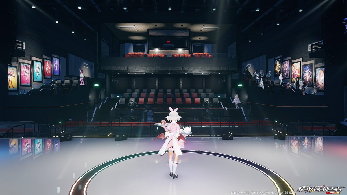 k6YCOO4yFS64114's tweet photo. ＃PSO2NGS
＃PSO2NGS_SS
＃ぷそみゅ
20日にはいよいよこのステージでライブです⋯！
考えてみたらホーム以外のイベントステージに上がったことはあっても、パフォーマンスするのはこれが初⋯。
緊張してきたぁ⋯⋯！
その前に仕事（リアル）大丈夫かなぁ⋯ｗ https://t.co/uOr34BvSA8