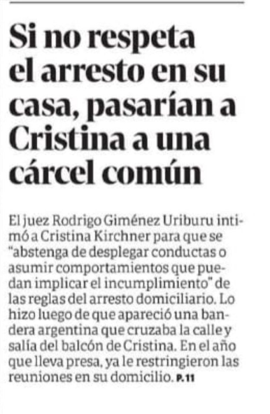 MaximoKFan's tweet photo. Rodrigo Giménez Uriburu es el juez del TOF 2 y un engranaje fundamental del Partido Judicial que condenó a Cristina y es su fetiche seguir persiguiéndola. Para entender quién es, hay que saber de dónde viene. Hoy en @clarincom salió esta data en la tapa. Abro hiloooooo https://t.co/GGPjxZX4Om