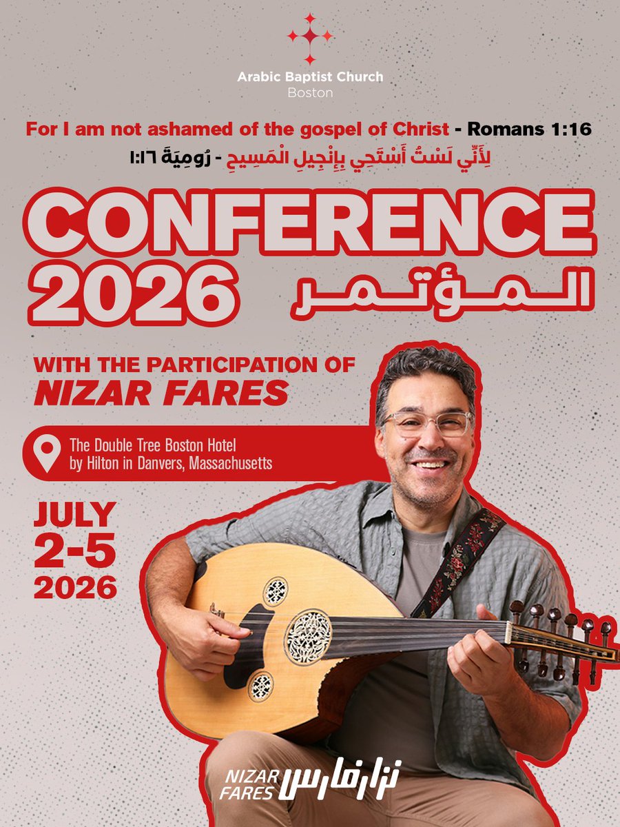 NizarFares's tweet photo. ويعود المؤتمر السنوي ولقاء الأحبّة حيث الرجاء لمِلىءٍ وبركاتٍ جديدة؛ هي دعوة للخَطْو في عمقٍ أعمق مع الرب.

#nizarfares #christiansinger #BostonConference 
#نزارفارس #نزار_فارس https://t.co/cuRh6ZBw2E