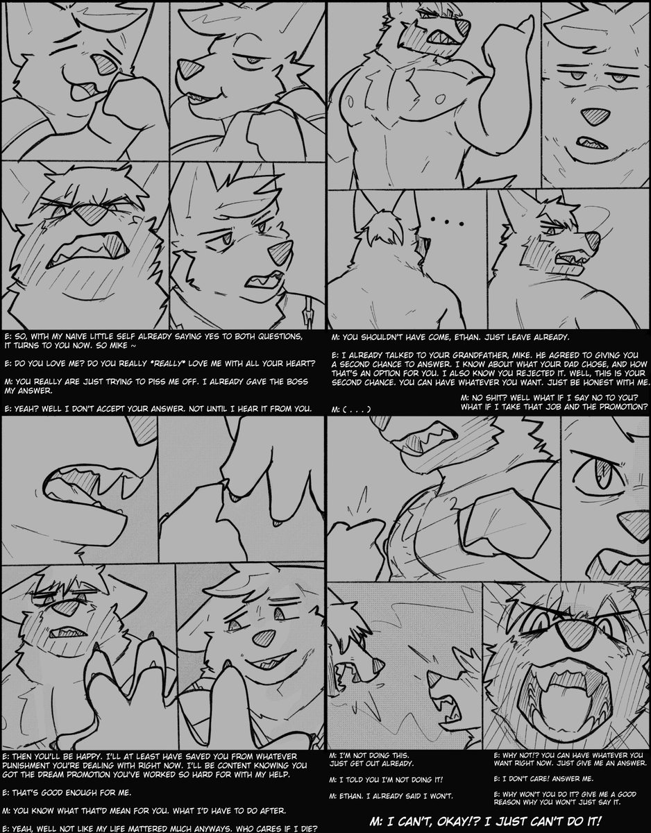 needs_bear's tweet photo. Page 161 of #MyMafiaHusband #furryart https://t.co/d9YFjDM5KF