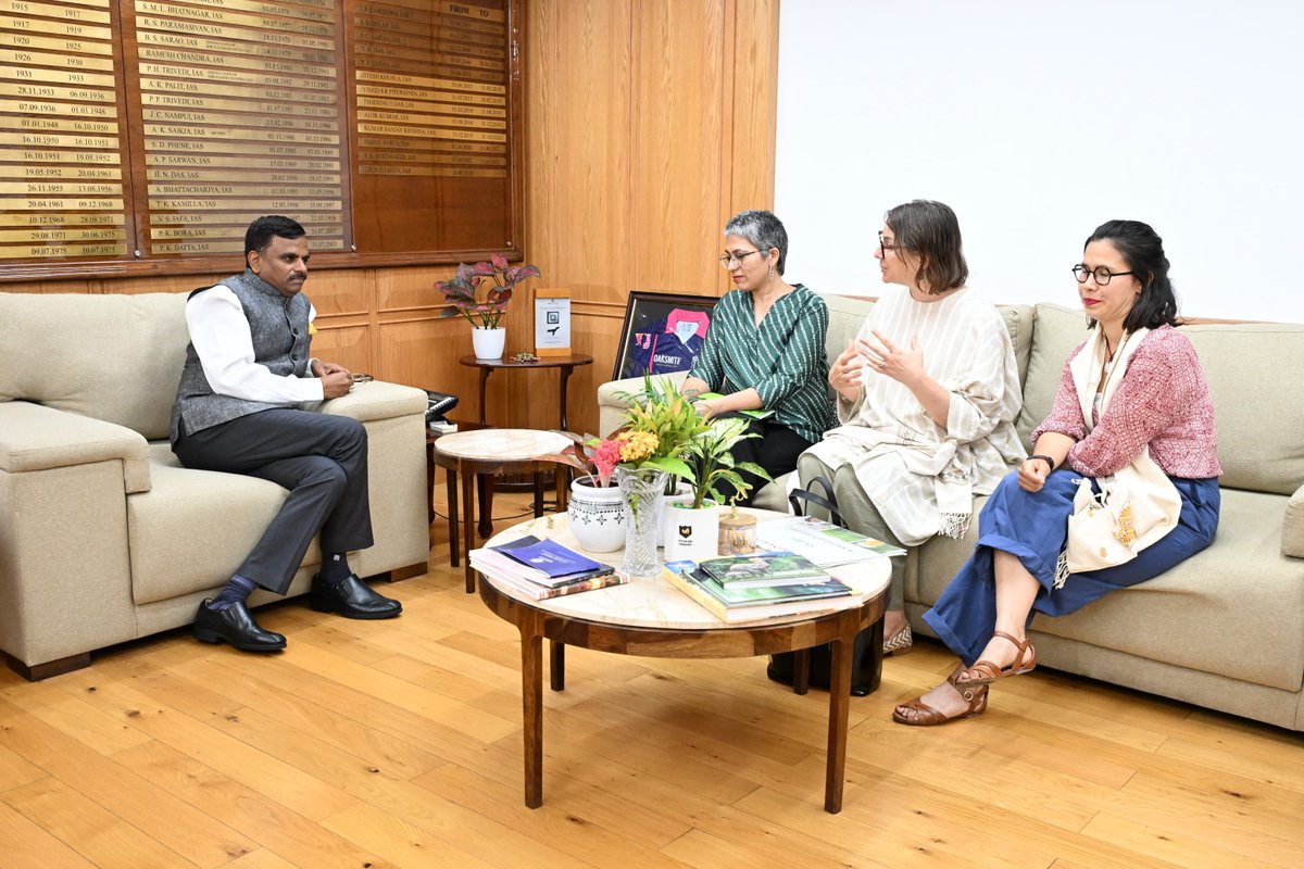 CSAssam_'s tweet photo. It was a pleasure meeting the delegation from Agence Française de Développement (AFD), led by Ms. Camille Severac, Deputy Country Director for India, and Ms. Laura Buis, Task Team Leader for the Assam Project.

The successful implementation of the Assam Project on Forest and Biodiversity Conservation (APFBC) Phase-II was acknowledged as a strong example of effective international development partnership, delivering tangible outcomes in biodiversity conservation, sustainable livelihoods and institutional capacity building. Discussions also focused on the proposed next phase and opportunities to further scale impact.

We explored potential areas of collaboration aligned with Assam's development priorities under the leadership of Hon'ble Chief Minister Dr. Himanta Biswa Sarma, including climate-resilient infrastructure, energy transition, climate finance, eco-tourism, urban development, transportation, PPP frameworks and viability gap funding. Deliberations also covered strengthening the financial sustainability of Urban Local Bodies and facilitating greater private sector participation in emerging growth sectors.

Such engagements are instrumental in mobilising global expertise, innovative financing and long-term partnerships to support Assam's transition towards a sustainable, resilient and investment-driven economy.

@AFD_France 
@AFD_en 
@CMOfficeAssam 
@himantabiswa
