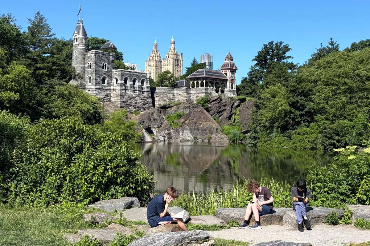 RegisHighSchool's tweet photo. Though summer break began last week, more than 60 Regis students returned to 84th Street this week to participate in J-Term courses, allowing them to delve into interdisciplinary topics outside the framework of the academic year. Read more: https://t.co/KqxbOJWfF1 https://t.co/DvhTZ9GHYY