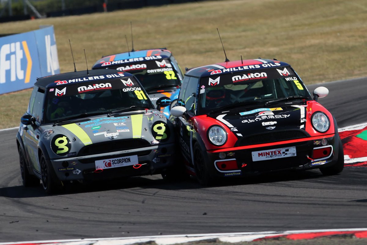 OfficialBARCHQ's tweet photo. Who is Racing this Weekend?
📍 Pembrey 

It’s going to be MINI Magic at Pembrey as the MINI Challenge Trophy championship lands in Wales with some of next generation of tin-top stars cutting their teeth behind the wheel of the hot hatch icons.

#BARC https://t.co/Y5EHOW1spC