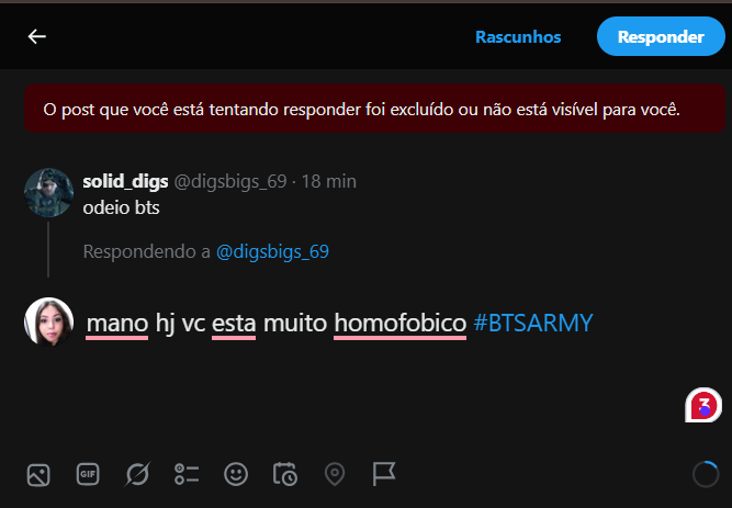Biid0lls's tweet photo. Isso tem q acabar... #BTS_ARİRANG  #BTSARMY #ARMY #BTS #ARIRANG #AJUDA #CHEGA #MACHISMO #CHEGAMACHISMO #HOMOFOBIACONTRAOBTS #HOMOFOBIA #VAMOSLUTAR https://t.co/fdXp6NX6KL