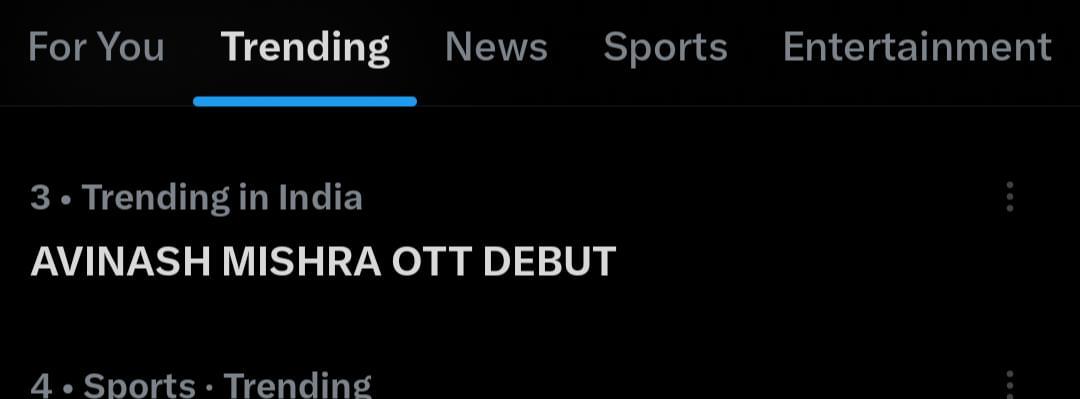 Fatimajaved45's tweet photo. Bunty Manocha making it to the headlines and trending list, rightfully, just a few hours before he shines on everyone’s screens....❤️‍🔥🔥
@Avinash_galaxy 🌟

#AvinashMishra #AbHogaHisaab #Avisha https://t.co/xjLmFzypSQ
