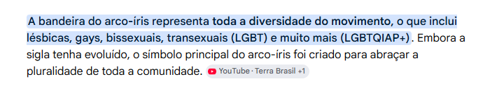 kayaq3d's tweet photo. @matheus_1452962 @NewsLiberdade Acho que é somente uma representação.. mas desde quando o T saiu da sigla? Para quem luta por direitos iguais fazer esse escândalo para ser exclusivo me soa como preconceito. https://t.co/uC3smCfU96