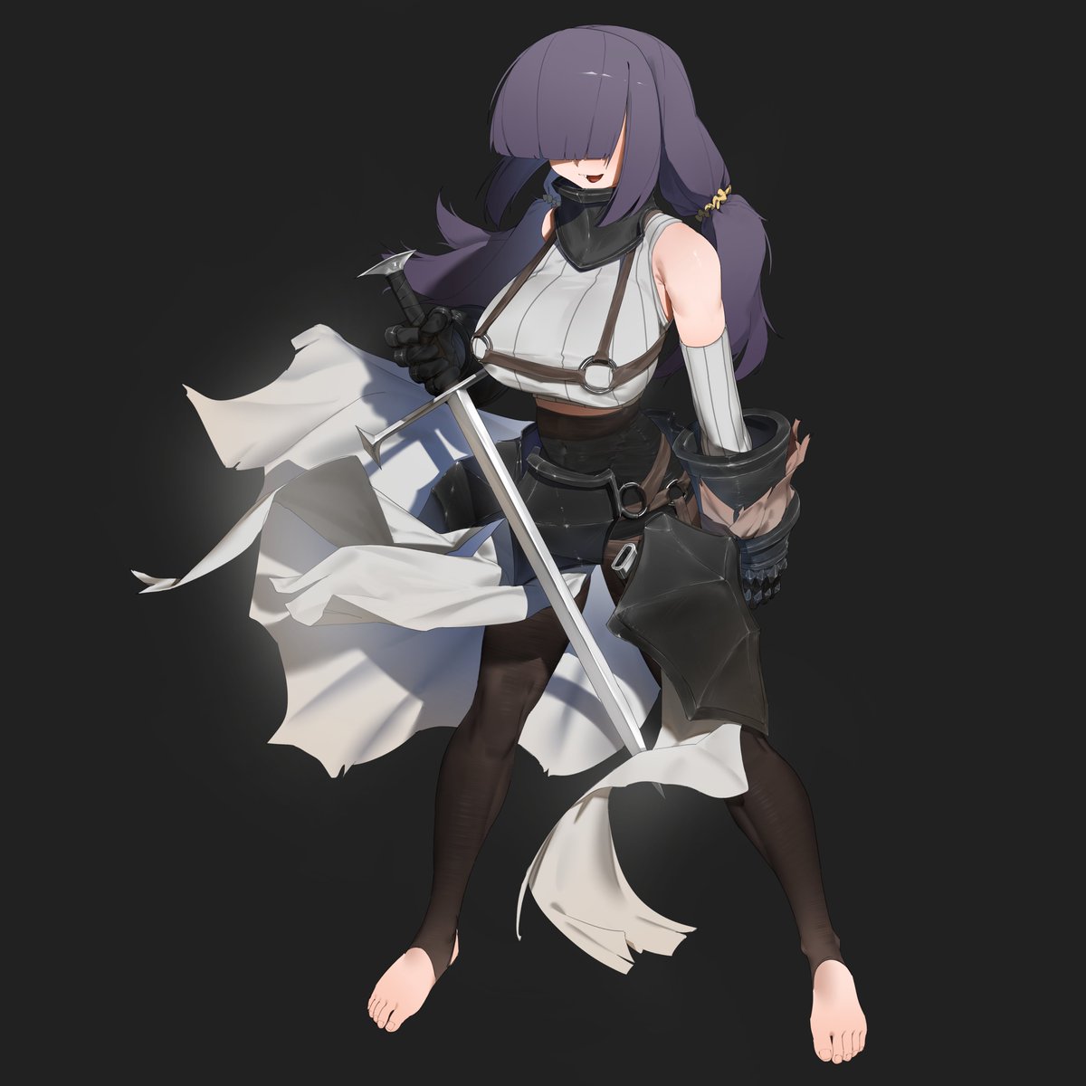 RavenSL5's tweet photo. 胸甲实际装不上 https://t.co/uiG1fLsQI6
