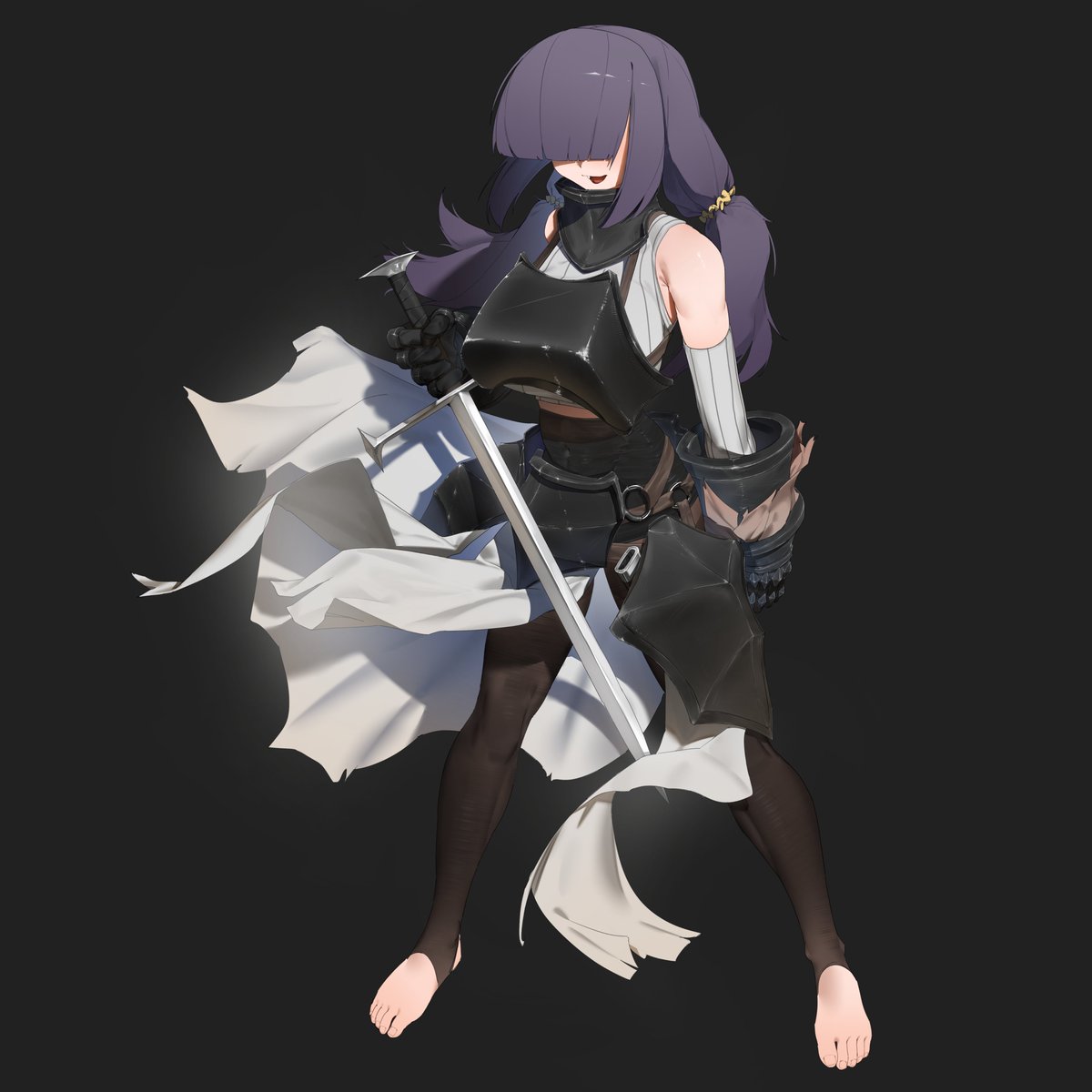 RavenSL5's tweet photo. 胸甲实际装不上 https://t.co/uiG1fLsQI6