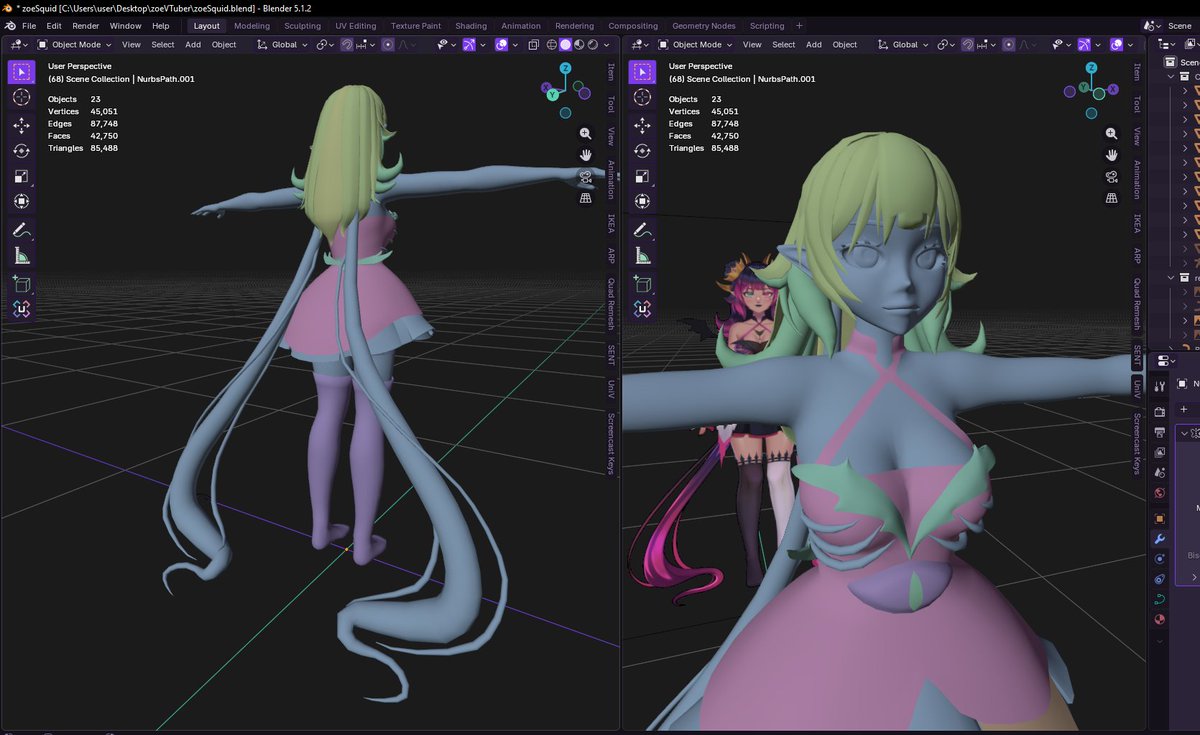 PurpellVT's tweet photo. Hair progress, optimization is gonna be painful on this one, someone send me extra RedBulls please! https://t.co/lebL5CvL9q