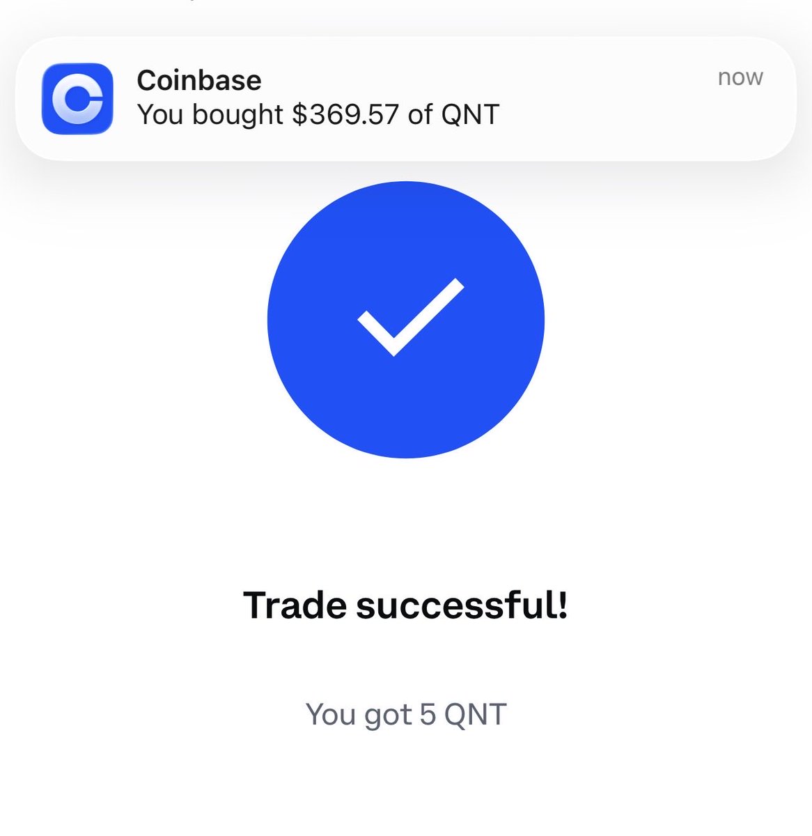 ChiroShahin's tweet photo. Ten days strong! One goal. Keep stacking $QNT. 🔥🚀 #DCA #Believe #Repeat #NFA https://t.co/9SYdF0GznV