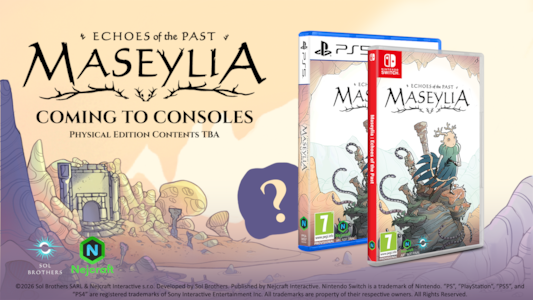NinEverything's tweet photo. Maseylia: Echoes of the Past heading to Nintendo Switch, physical version announced https://t.co/iy7TfgJGAe https://t.co/gSONv63t8S