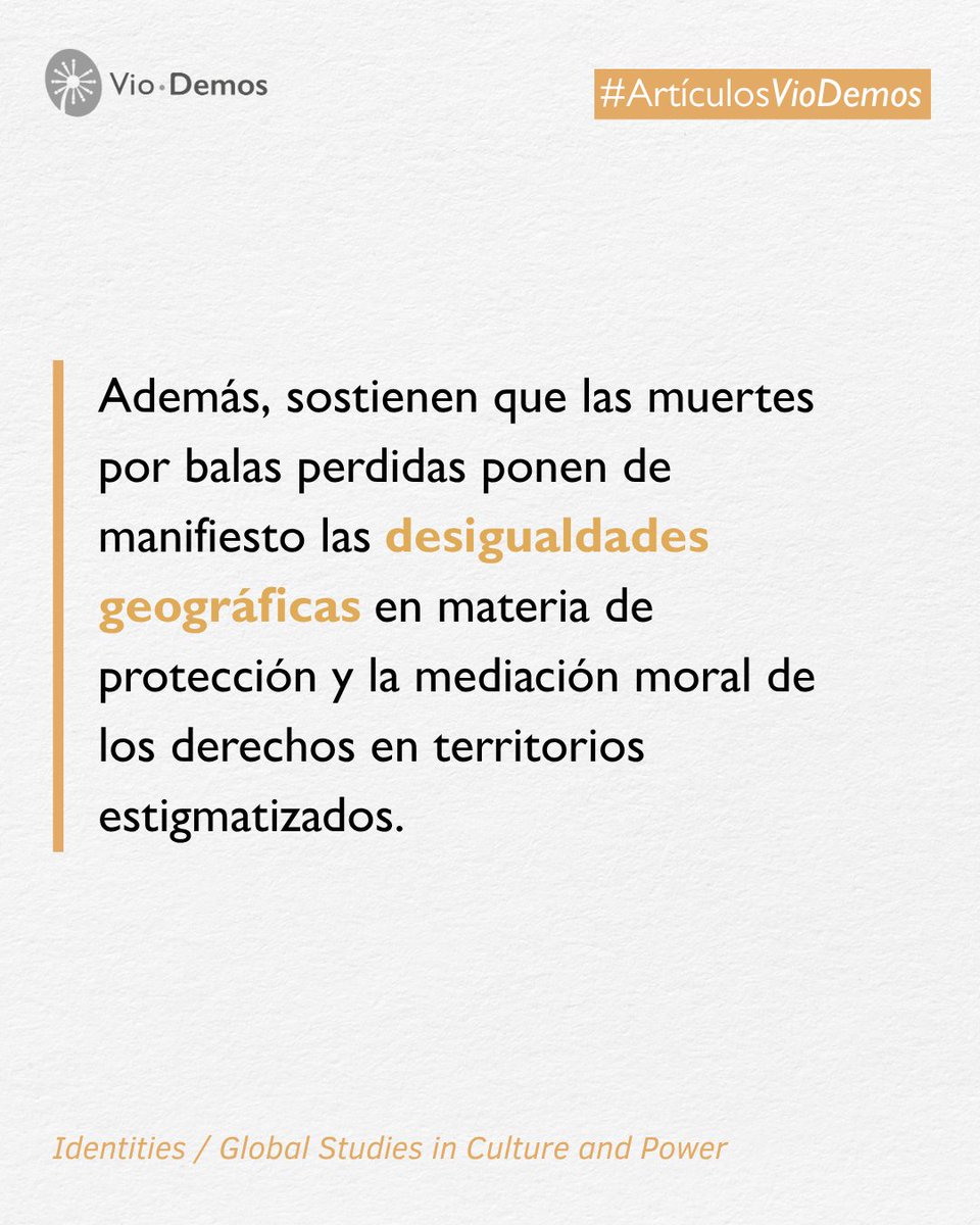 VioDemos Instituto Milenio Violencia y Democracia tweet media