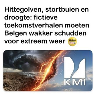 Miss_Royal73's tweet photo. 🇧🇪 Angstzaaierij met belastinggeld: #KMI en #CERAC lanceren fake klimaat-doemscenario's om mensen #zelfredzaam te maken. 🤓
Terwijl België, net als Nederland, kampt met economische druk, een asielcrisis, een wooncrisis en stijgende energiekosten, gooien het Koninklijk Meteorologisch Instituut (KMI), CERAC en het Belgisch Klimaatcentrum (BCC) een nieuw project op de markt: “Verhalen over Toekomstig Weer”.
Het zijn #fictieve krantenartikelen over een zomer met 42°C in Ukkel, overvolle ziekenhuizen, vastgelopen files naar de kust en kwetsbare burgers die het zwaar te verduren krijgen. Geen echte voorspelling, benadrukken ze, maar “realistische scenario’s” in een wereld die 2°C warmer is. 🤡🤦🏻♀️