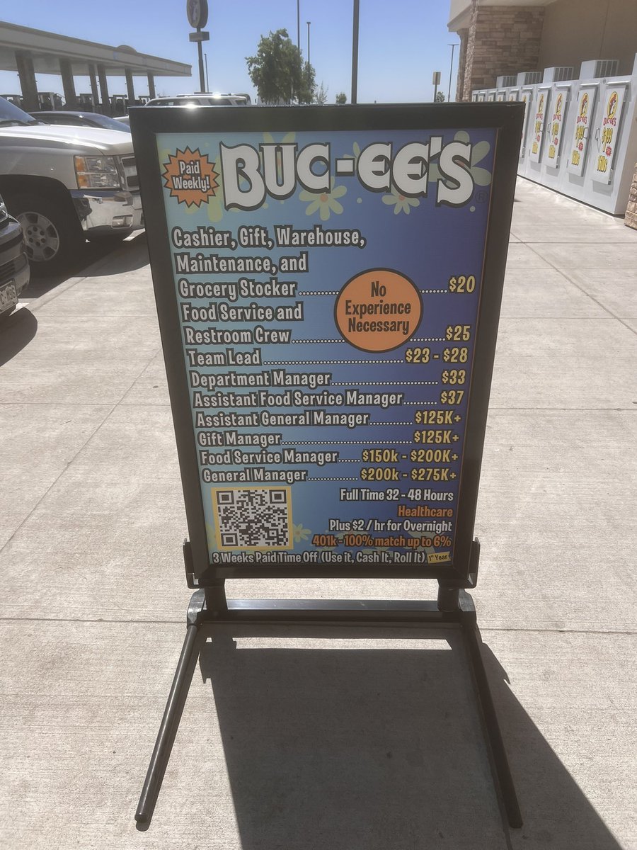 Investmentkage's tweet photo. You can make 100k plus working at a gas station.

I’m in the wrong profession. https://t.co/1EE4rOYf6d