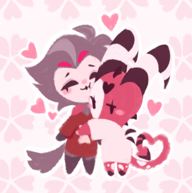 _midnightlis's tweet photo. drew them for my profile cover but they're so much cute

#helluvaboss #stolitz https://t.co/2X7aBmp1u5