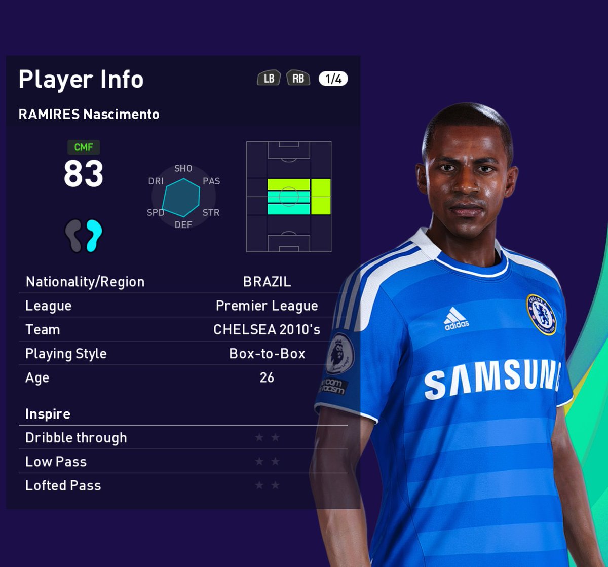 AU7_FIFA's tweet photo. Canário
Quinton Fortune
Ramires
Demba Ba

PES2021
--------------------------

#PES2021 #efootball2021 #eafc26 #eafc25 #eafc24 #fifa23 #fifa22 #football #mod #realmadridcf #realmadrid https://t.co/AJZkoHwdnG