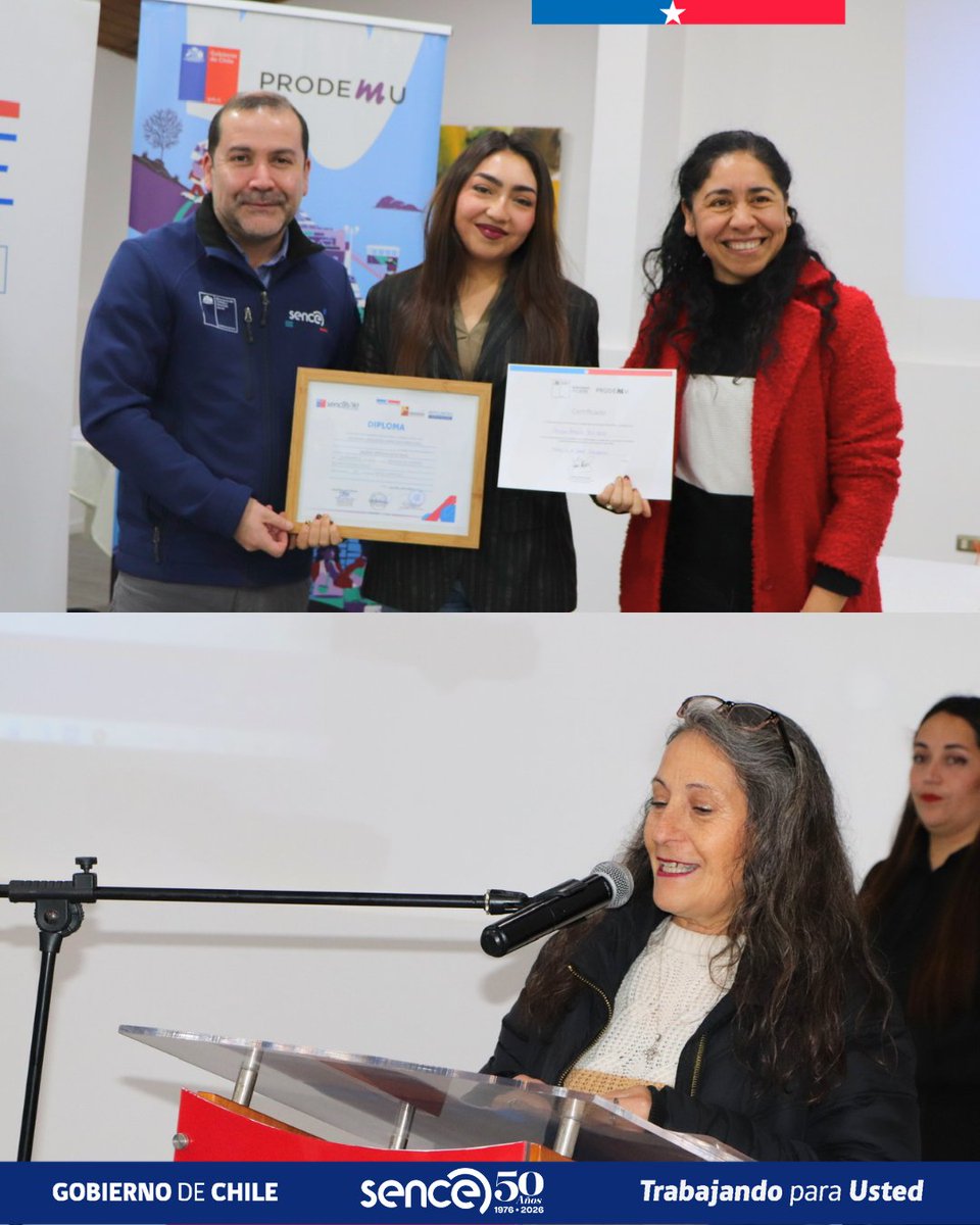 SENCECoquimbo's tweet photo. ✅#SenceEnTerreno |👩🏻Nueve mujeres de #Pichidangui y #LosVilos finalizaron el curso Montaje de Sistemas Solares Fotovoltaicos ☀️impulsado por #SENCE y #PRODEMU, entregando más oportunidades para fortalecer la participación femenina💪🏽 en sectores con alta proyección laboral. https://t.co/O23rIbU0Du