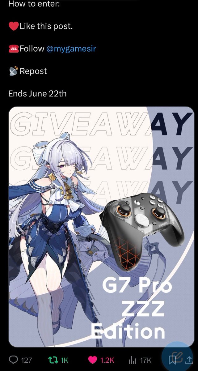 HiGh_PiNg07's tweet photo. @mygamesir ✅ done https://t.co/LpW5ehlwfL