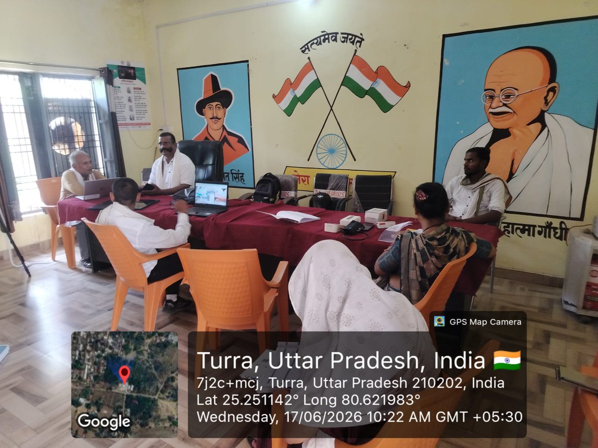 BandaDto's tweet photo. 100 दिवसीय टीबी मुक्त भारत अभियान के अंतर्गत आज दिनांक 17. 6.2026 को जनपद बांदा के टीबी यूनिट अतर्रा के ग्राम तुर्रा में आयोजित टीबी स्क्रीनिंग कैंप में ग्राम प्रधान द्वारा भी प्रतिभाग किया गया
#TBMuktBharat #NikshayMitra @UPGovt @MoHFW_INDIA @TbDivision @nhm_up @TBHDJ @dmbanda1 https://t.co/2r6M7BL4fw
