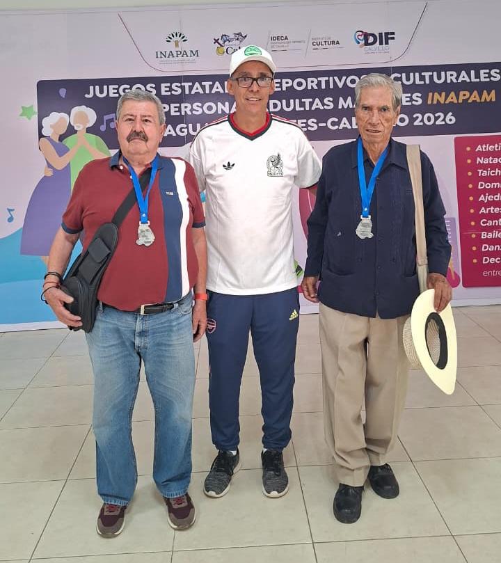 DIFAgs's tweet photo. 🎉Muchas felicidades a todos y cada uno de los alumnos del Centro Gerontológico, que participaron en los Juegos Estatales Deportivos y Culturales de las Personas Adultas Mayores, INAPAM, Aguascalientes-Calvllo.
¡Nuestro reconocimiento a los ganadores!💙💃🏽
#SistemaDIFEstatal https://t.co/5jXQaBsTsY