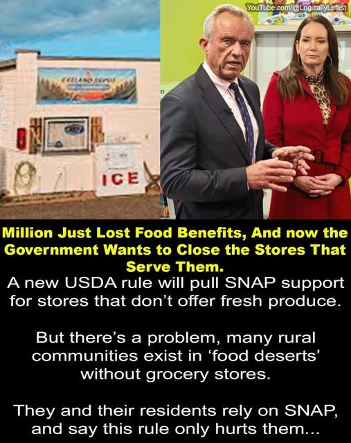 JamesTate121's tweet photo. Debbie Hart runs the Exeland Depot, the only food store for 30–40 minutes in rural northern Wisconsin — and a lot of her customers pay with SNAP. A new USDA rule under Agriculture Secretary Brooke Rollins requires SNAP retailers to stock far more perishable food by November 2026, the kind of inventory that spoils on the shelves of a tiny rural store.
The USDA's own impact analysis estimates roughly 5,000 stores will lose the ability to accept SNAP — more than double the usual annual attrition. This comes after 3.5 million people already lost SNAP benefits under the "One Big Beautiful Bill." A rule sold as healthy-food access, by the government's own math, cuts off the poor and rural communities it claims to help.
Watch: https://t.co/8ht4cIrzGx
