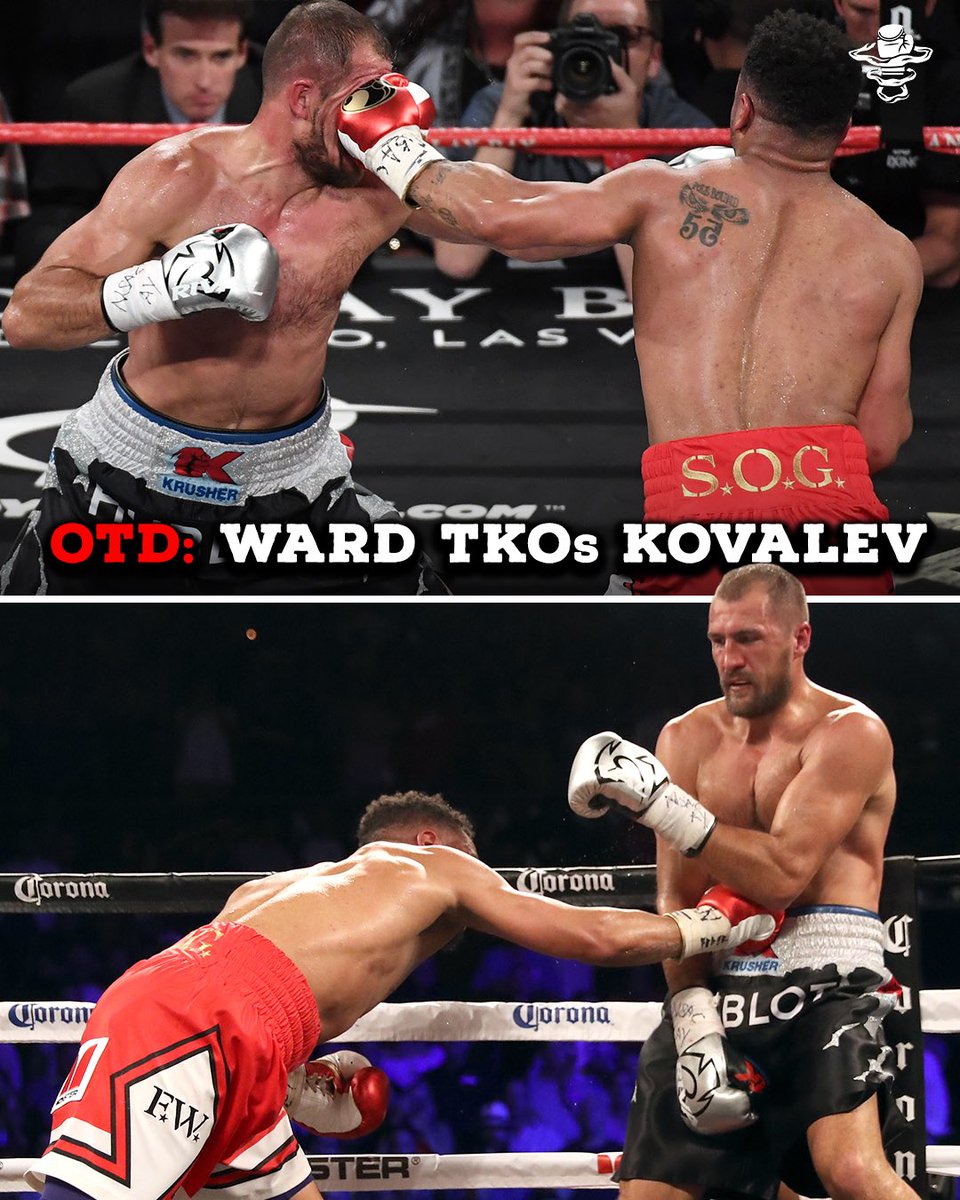 atsboxing's tweet photo. 9 years ago, @andreward not only beat Sergey Kovalev for the unified light heavyweight championship — HE MADE A STATEMENT 😤🗓️ https://t.co/XTPdBNteNP