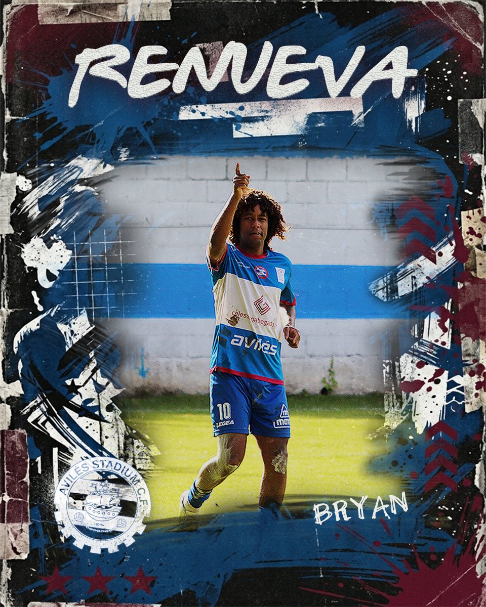 AvilesStadiumCF's tweet photo. 🔄 BRYAN SIGUE DE BLANQUIAZUL

Gol, carácter y presencia para seguir siendo una amenaza constante en cada partido. ⚽☝🏾

A por otra temporada disfrutando junto a @jimenebryan22 😏

🔗 https://t.co/6ZRXfuZITy

#celestinoabogado #VamosStadium https://t.co/tV7NH8cXek