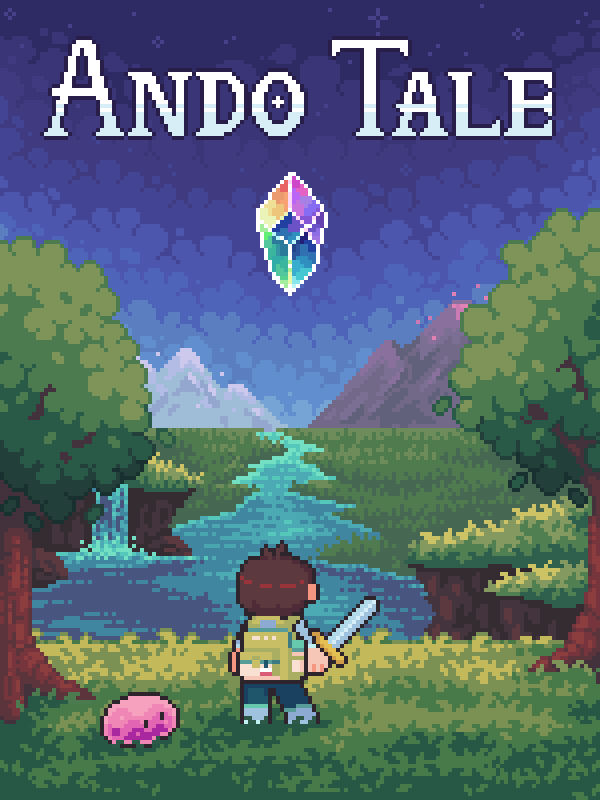 AndoTale's tweet photo. Box art for our upcoming "Cozy Metroidvania".  Steam page coming soon.  Game release in early 2027. https://t.co/L0WqInoB0N