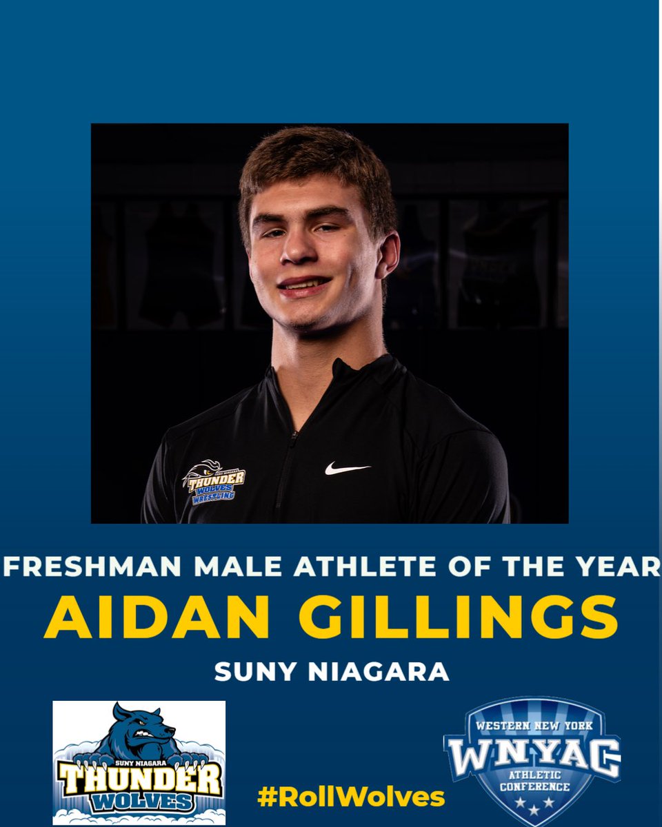 NCThunderwolves's tweet photo. Congrats to the following #RollWolves athletes on receiving these end of year WNYAC major awards! 

@SUNYNiagara @NiagaraTwolves @SUNYNiagaraSB @WNYTomPrince @MaxONeill16 @GNN_Sports_ @NJCAAReg3 @wnywrestling 
@MClingersmith @JennaKoch716 https://t.co/Me4g7KxJAk