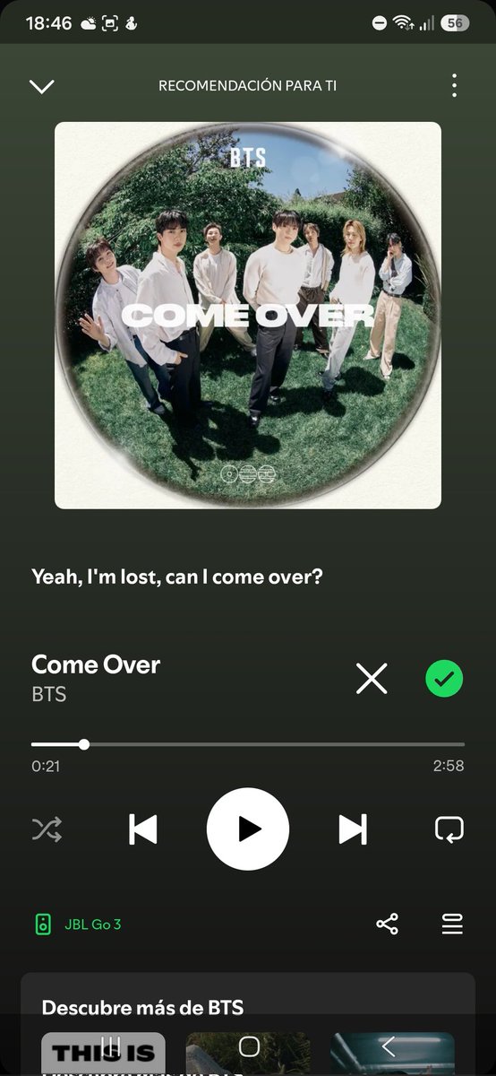 PRETTYPRIN1807's tweet photo. Was randoly listening to music and this popped out, since when is it on spotify??????????????????ꉂ(˵˃ ᗜ ˂˵) https://t.co/GvcFnk7Koe
