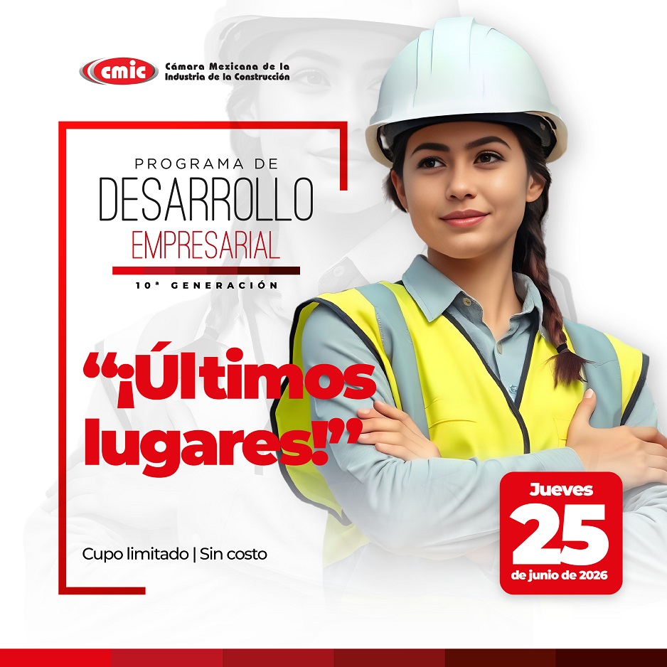 bcscmic's tweet photo. 🚨 Últimos lugares para la 10ª generación del Programa de Desarrollo Empresarial #CMIC.

Fortalece tu liderazgo, mejora la gestión de tu empresa y aprende con expertos del sector.

📅 Iniciamos 25 de junio

¡Inscríbete hoy mismo!
https://t.co/HWddFiKs3Y

#DesarrolloEmpresarial https://t.co/vM0BNqO1qg