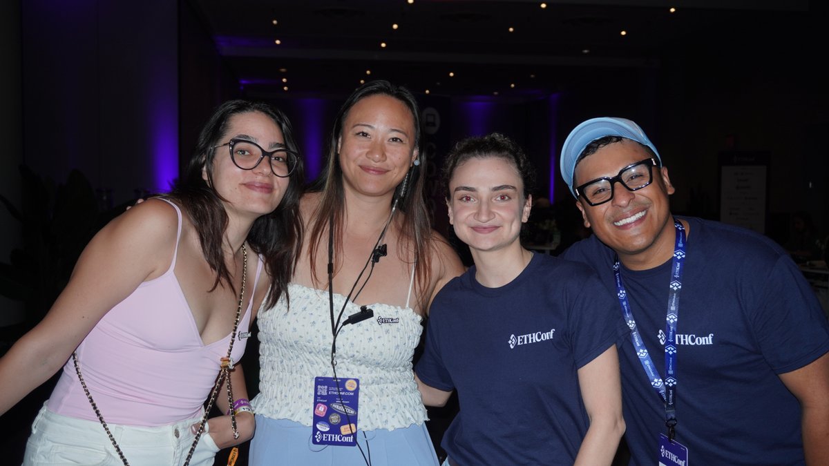 0xgks's tweet photo. Last week, I had the opportunity to be part of the organization team at @ethconf and work alongside an amazing team that helped bring together builders, founders, researchers, and community members from across the Ethereum ecosystem.

While attendees experienced the talks, networking, and side events, there was also a dedicated team working behind the scenes to make everything run smoothly. Being part of that effort gave me a new appreciation for what it takes to organize events at this scale.

Thank you to everyone who made ETHConf possible and to all the attendees who brought their energy to New York City.