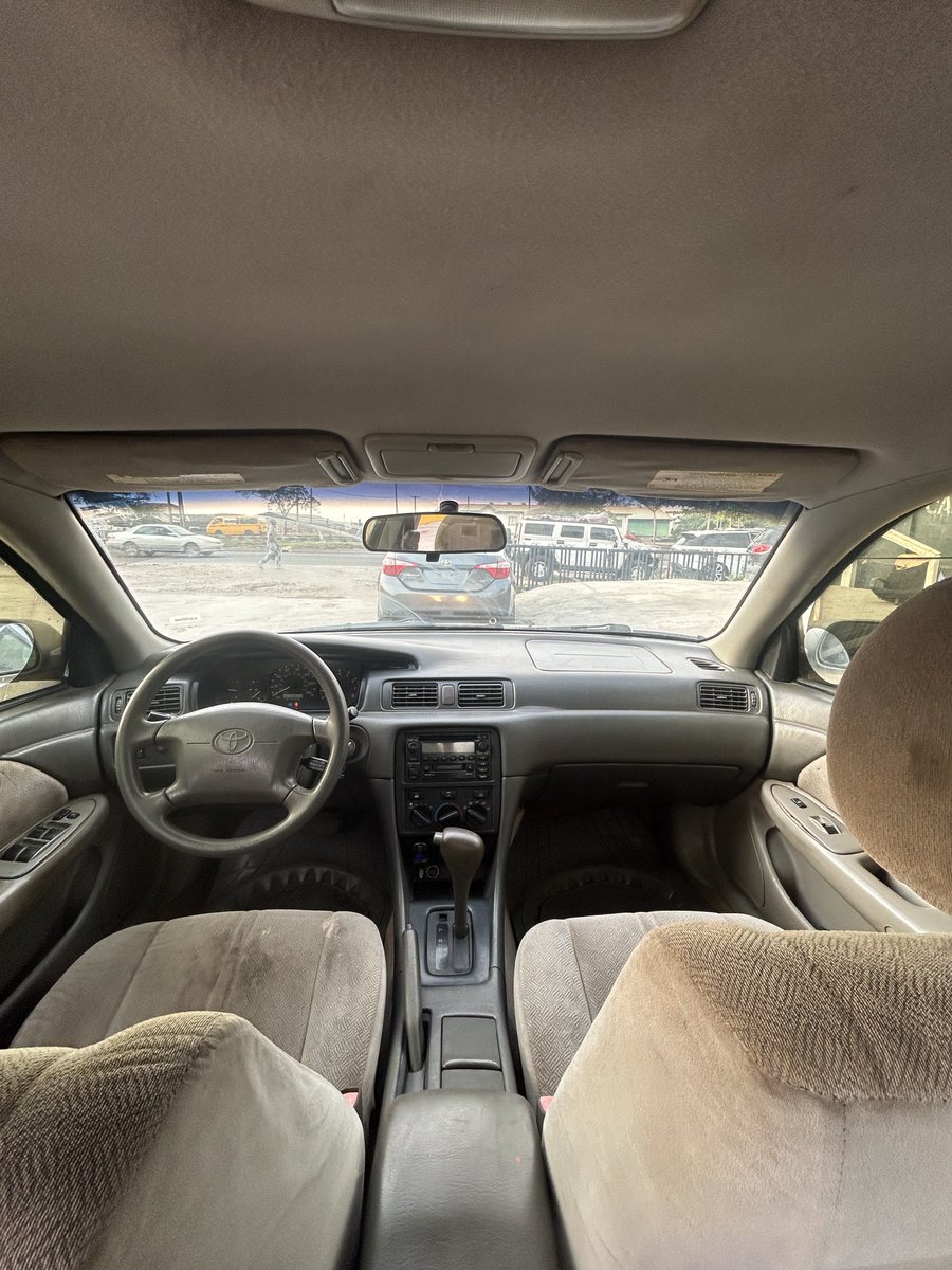fatocoded's tweet photo. Buy and get peace of mind 🇳🇬

2000
Toyota Camry (Drop Light)
4 plugs

Firstbody Accident free
Untouched Silent Engine and Gear 
Ac cooling 🥶
Legs intact, Catalyst intact 
Rust free 
Mileage: 208k
Clear in and out ✨

Price: 3.5M 

WhatsApp/Call: 08133115371
Location: Idera https://t.co/xXakwSxRwu