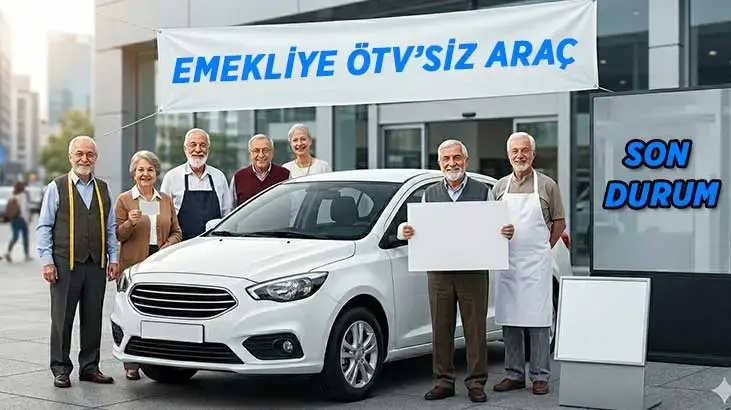 Emeklilere ÖTV'siz Araç Düzenlemesi TBMM'de: 5 Yıl Şartı Getirildi