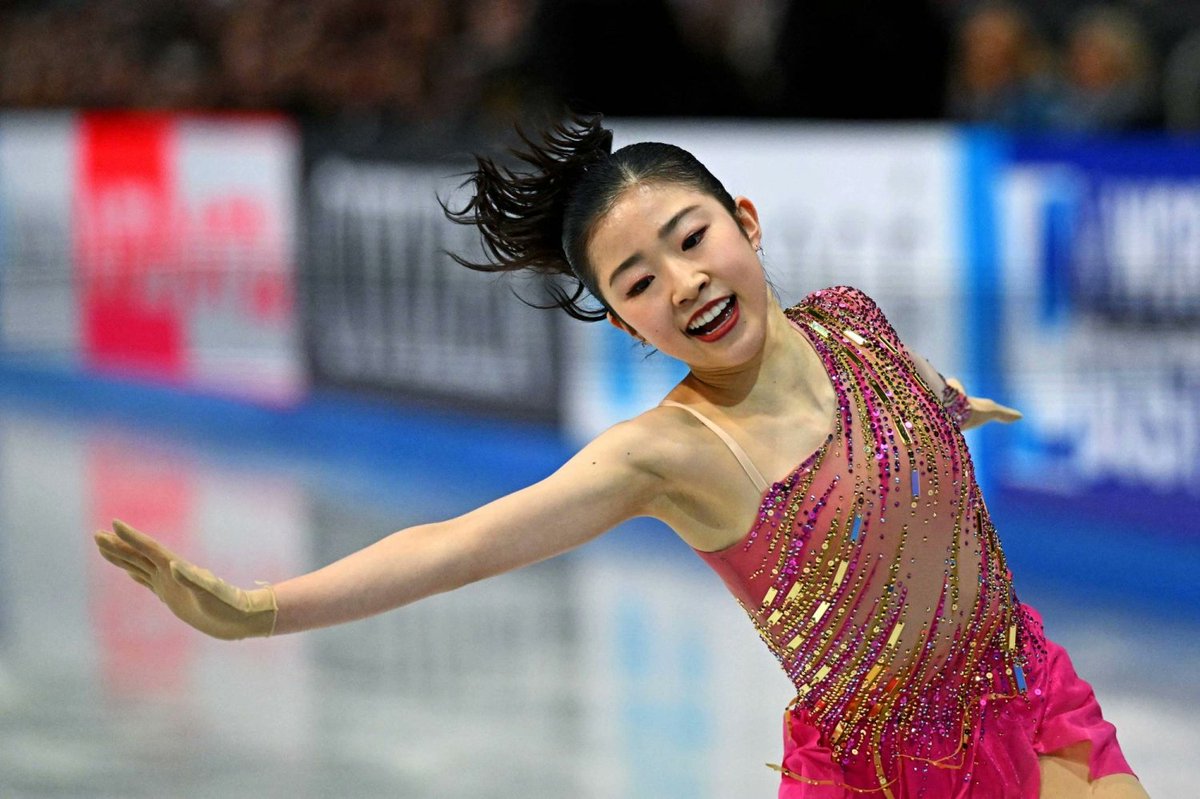 fs_gossips's tweet photo. "I hope to portray a captivating yet slightly mysterious Bond girl" 

Mone Chiba's programs for 2026/2027

SP:  "James Bond 007" choreographed by Jeffrey Buttle
FP:  "Clair de lune" choreographed by Kaitlyn Weaver

photo Reuters 

#iceskate #iceskating #フィギュアスケート #figureskate #figureskating
