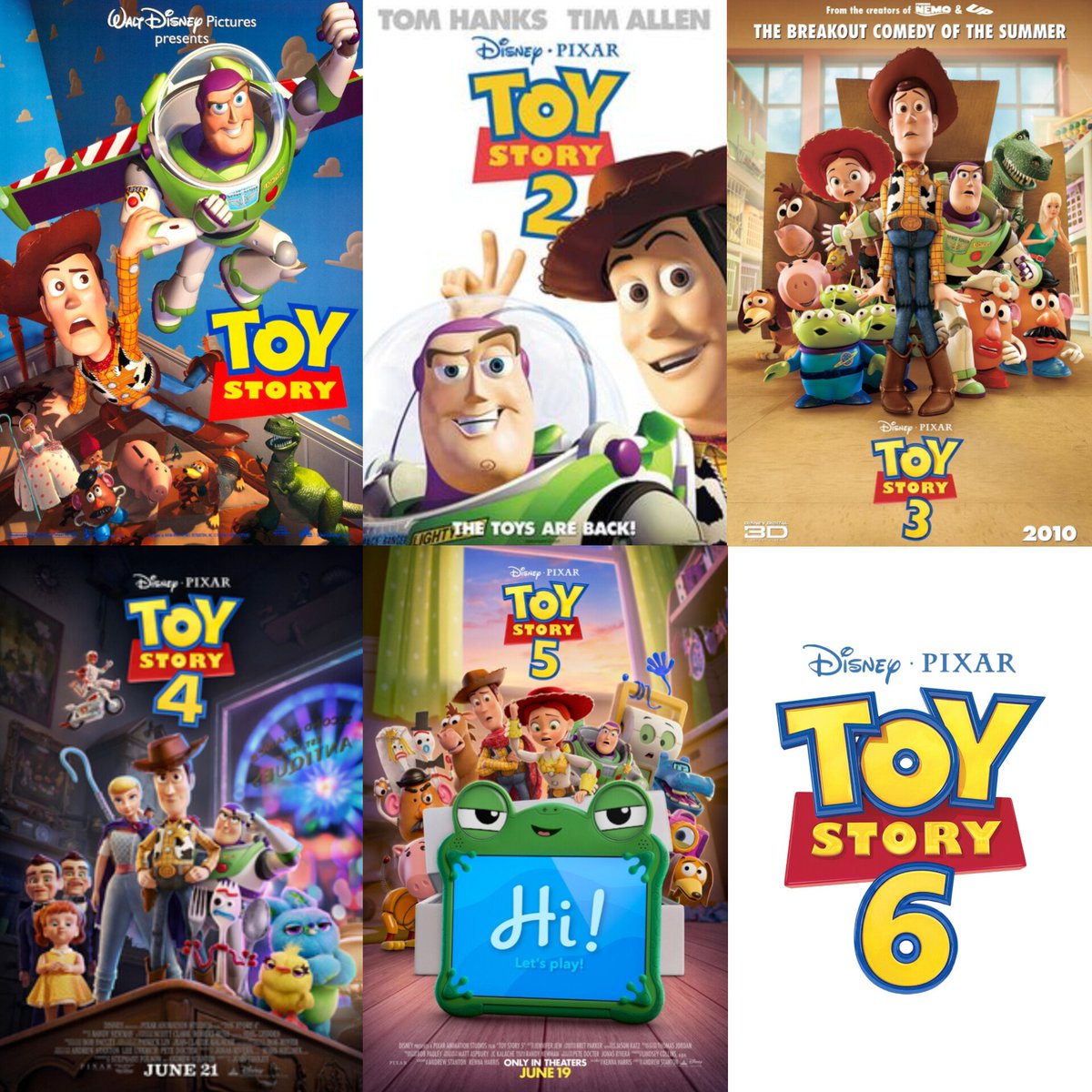 ToyStory_Shots's tweet photo. If Toy Story 5 hits its massive tracking estimates, Pixar is definitely going to want a 6th movie.

We could legitimately be looking at the existence of two Toy Story trilogies.

It’s also wild that Jessie would serves as an emotional core for the middle chapter of both sets. https://t.co/34hNeGeIkv