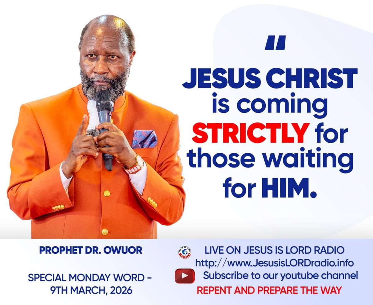 OKELLO2104's tweet photo. Are you aware that only those who do the will of God will be taken to heaven
#EndTimeRevivalFire https://t.co/UZfTHB50DM