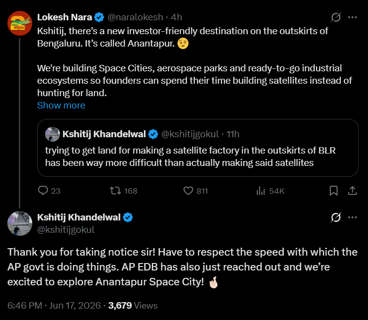 iamvarunguru's tweet photo. So this happened.

All in less than 24 hours.

And all from just 1 X post.

This is the "Ease of Doing Business on X".

I would love to see more of this.

Crazy times. https://t.co/Hxh7BvwGZA