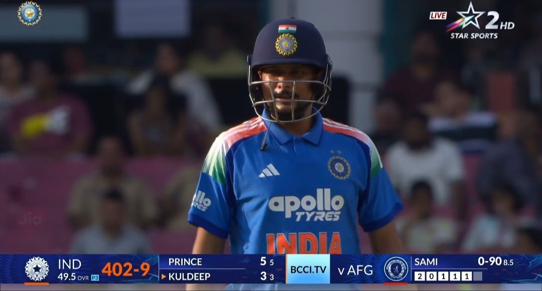 Balaaa1331's tweet photo. INDIA POST 402/9 AGAINST AFGHANISTAN.
#INDvsAFG #Teamindia #Shubangill
#India #IndianCricketteam https://t.co/RNzo7djqU7
