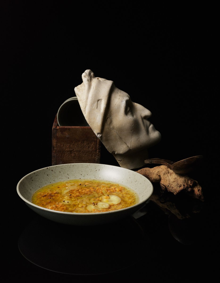 kinfolkmag's tweet photo. In the History Special, we serve up four soups from the Eats History archive, including a lentil soup, a Roman gazpacho dating from between the 1st and 4th centuries C.E., and a Taoist “soup for the soul” that traces back to the 4th–3rd centuries B.C.E. https://t.co/vLvdQgc95F https://t.co/7CWQPS0bHI