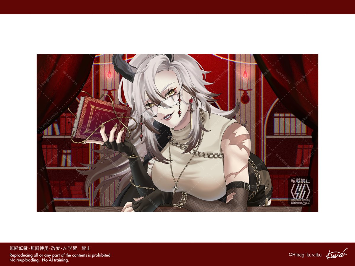 krkrwater's tweet photo. 【#commission】  ︎︎   
Wesal様（#Wesall50）のOP・ED用イラスト（＋パーツ分け）を担当させていただきました🌹

素敵なモーションを付けていただいております✨

ご依頼いただきありがとうございました！ https://t.co/z3k3f5dk4u
