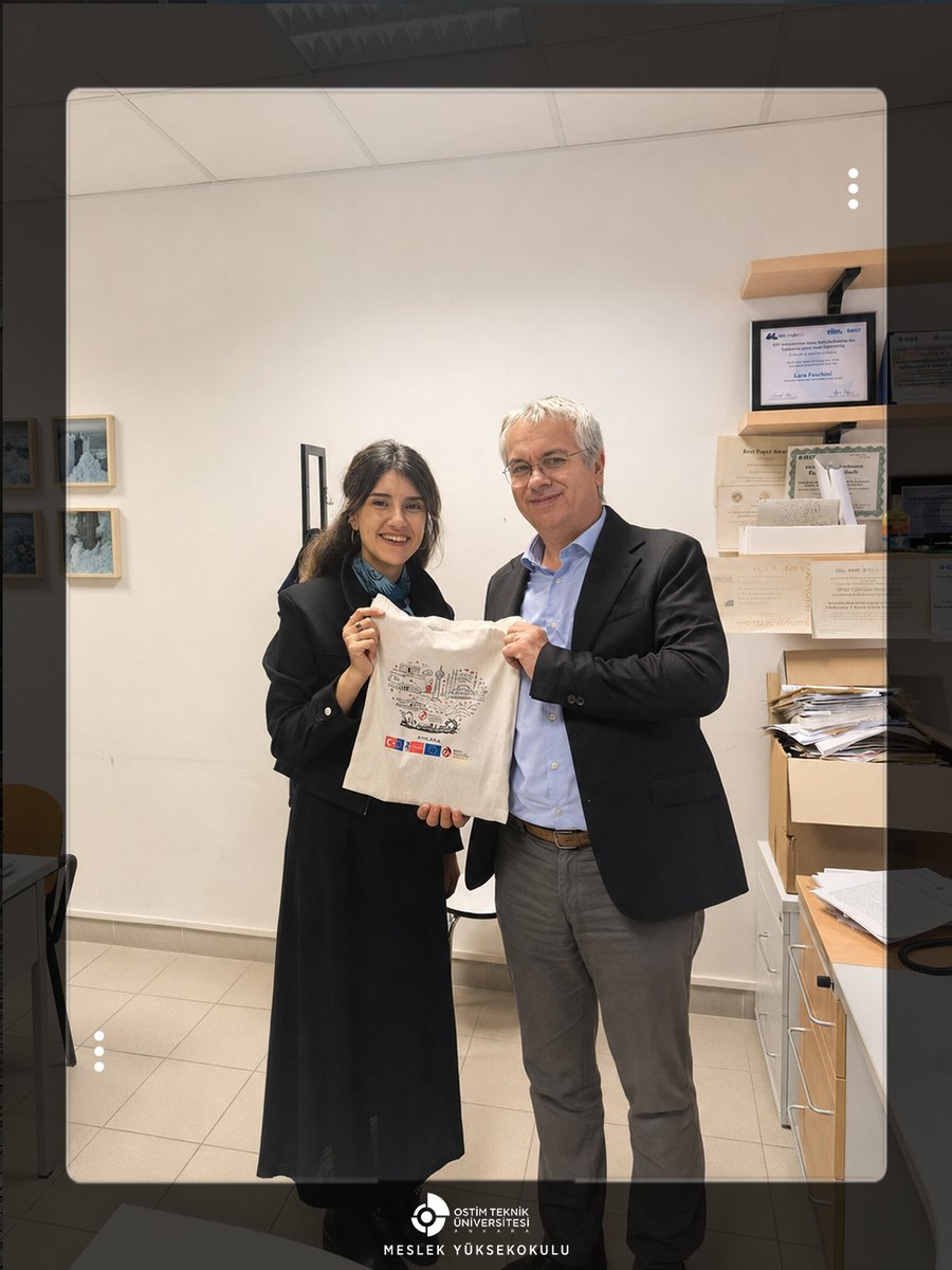 ostimtech_myo's tweet photo. 🌍 Erasmus+ Personel Hareketliliği Kapsamında Uluslararası Akademik Deneyim
OSTİM Teknik Üniversitesi Meslek Yüksekokulu Bilgisayar Programcılığı Programı öğretim elemanlarından Öğr. Gör. Merve Yaldız Kuyucuk, https://t.co/cYd8wsxWyk